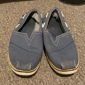 Blue Toms Size 7.5
